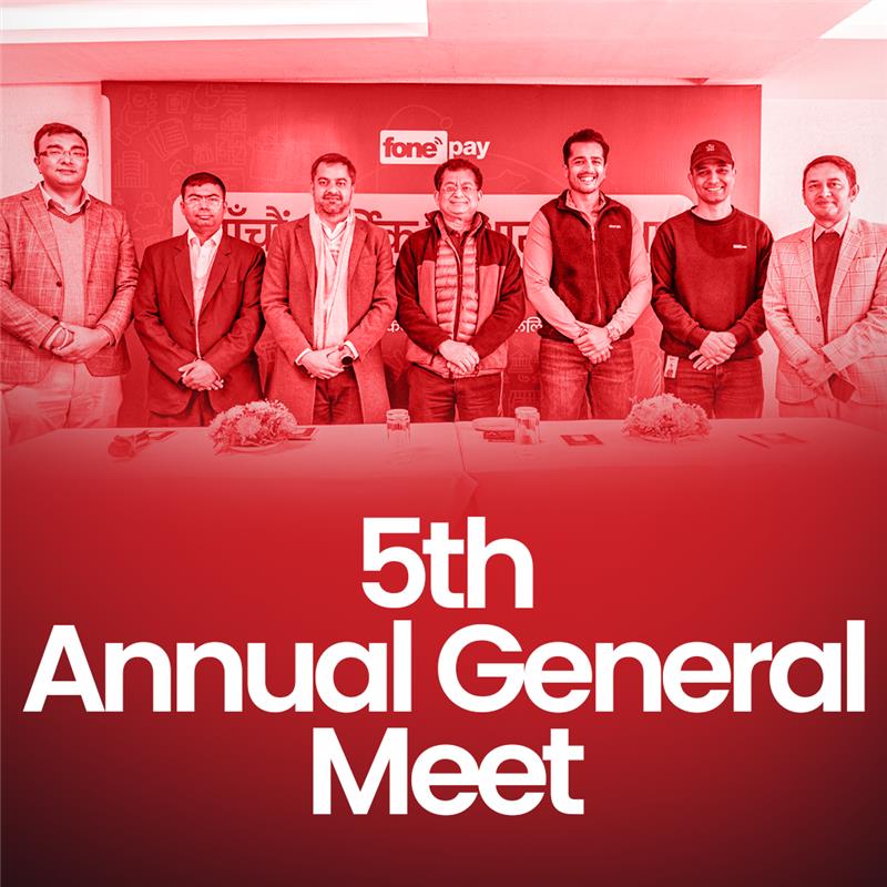 Fonepay Successfully Concludes Its 5th Annual General Meeting - Featured Image